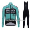 Conjunto Maillot + Culotte largo con tirantes 2017 Bianchi Countervail N001
